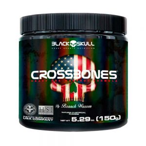 CROSSBONES 150G BLACK SKULL