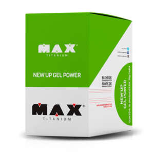 NEW UP GEL POWER 30G CAIXA 10UN MAX TITANIUM