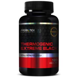 THERMOGENIC EXTREME BLACK 120 CÁPSULAS PROBIÓTICA